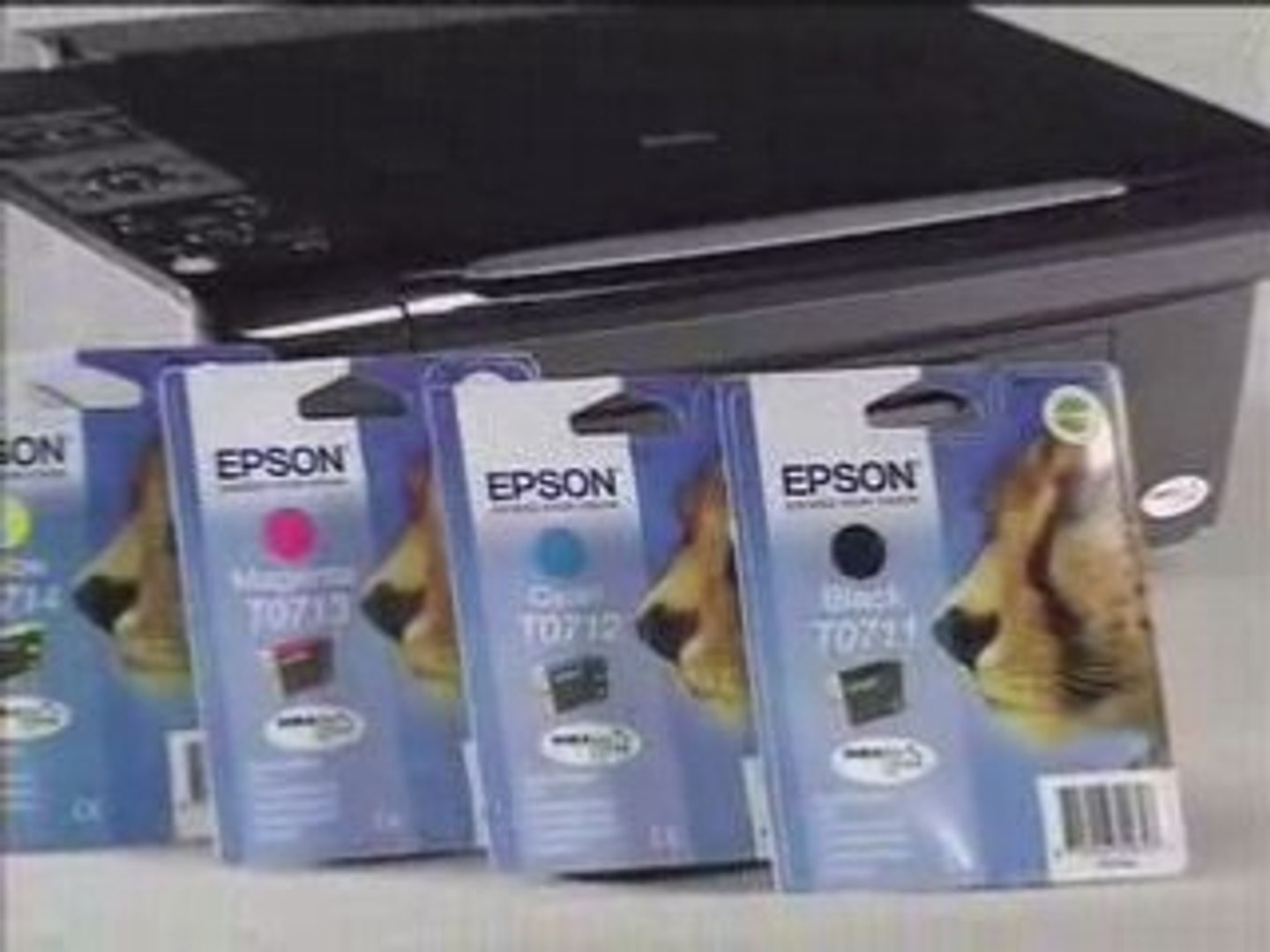 Imprimante Epson DX8450 - Vidéo Dailymotion