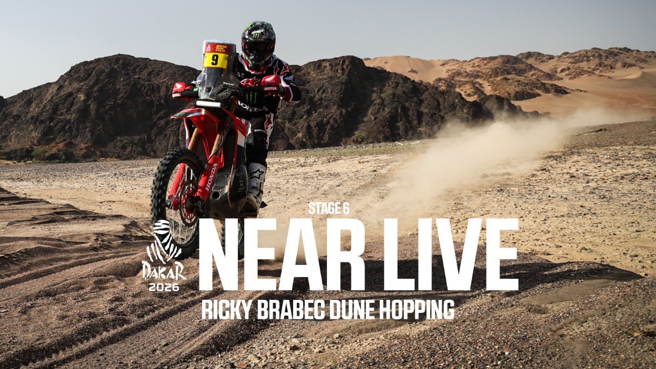 Ricky Brabec dune hopping