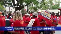 Hands Off Venezuela! Massa Aksi Tuntut AS Bebaskan Presiden Nicolas Maduro dan Istrinya