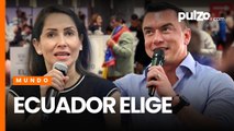 Cerraron urnas en Ecuador: estos son los perfiles de Daniel Noboa y Luisa González, los candidatos