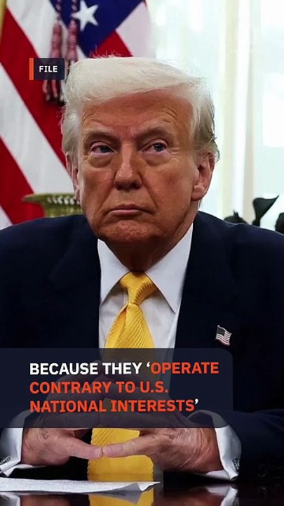 Trump withdraws US from dozens of international and UN entities