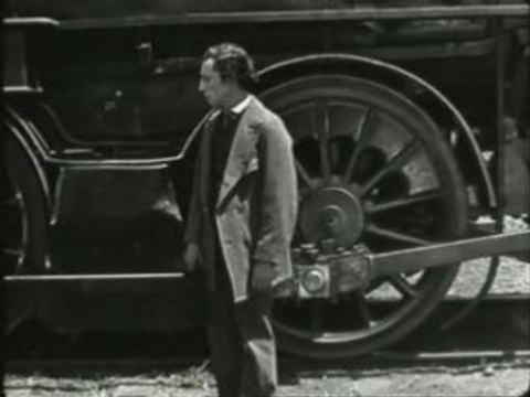 Buster Keaton dans Le mécano de la Général