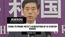 China to probe Meta's acquisition of AI startup Manus