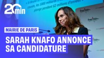 La député européenne Reconquête Sarah Knafo annonce sa candidature à la mairie de Paris