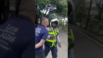 Hombre que agredió con insultos racistas a agente de tránsito en Cali tiene orden de captura | Pulzo