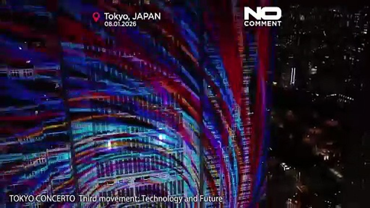 Tokyo illumine ses nuits avec le plus grand mapping architectural au monde