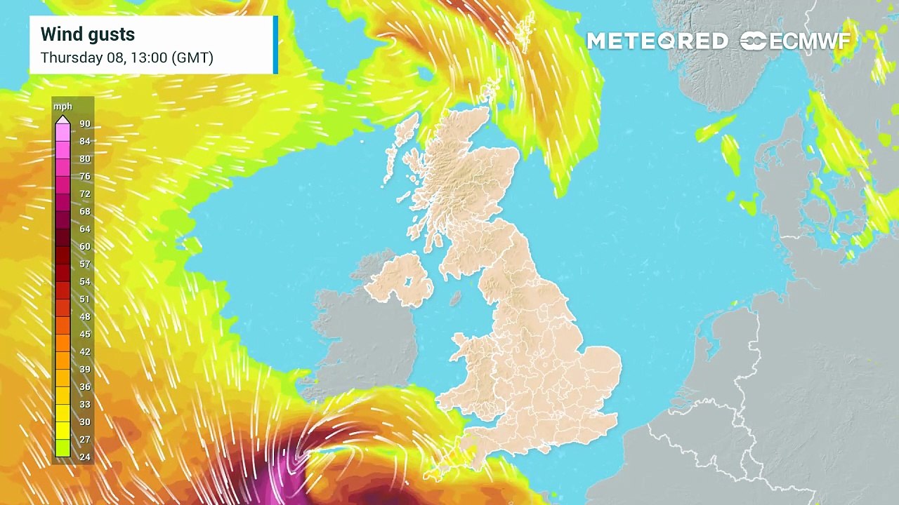 Met Office upgrades to red wind warning as Storm Goretti threatens 100 mph gusts and heavy snow