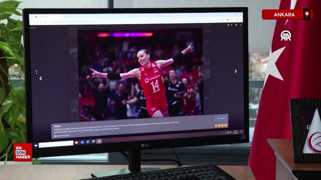 Türkiye Voleybol Federasyonu Başkanı Üstündağ, AA'nın 'Yılın Kareleri' oylamasına katıldı