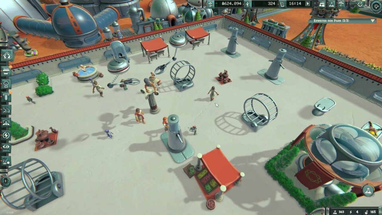 Mars Attracts: In unserem Alien-Vergnügungspark führen wir Experimente an entführten Menschen durch