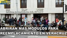 Abrirán más módulos para reemplacamiento en Veracruz