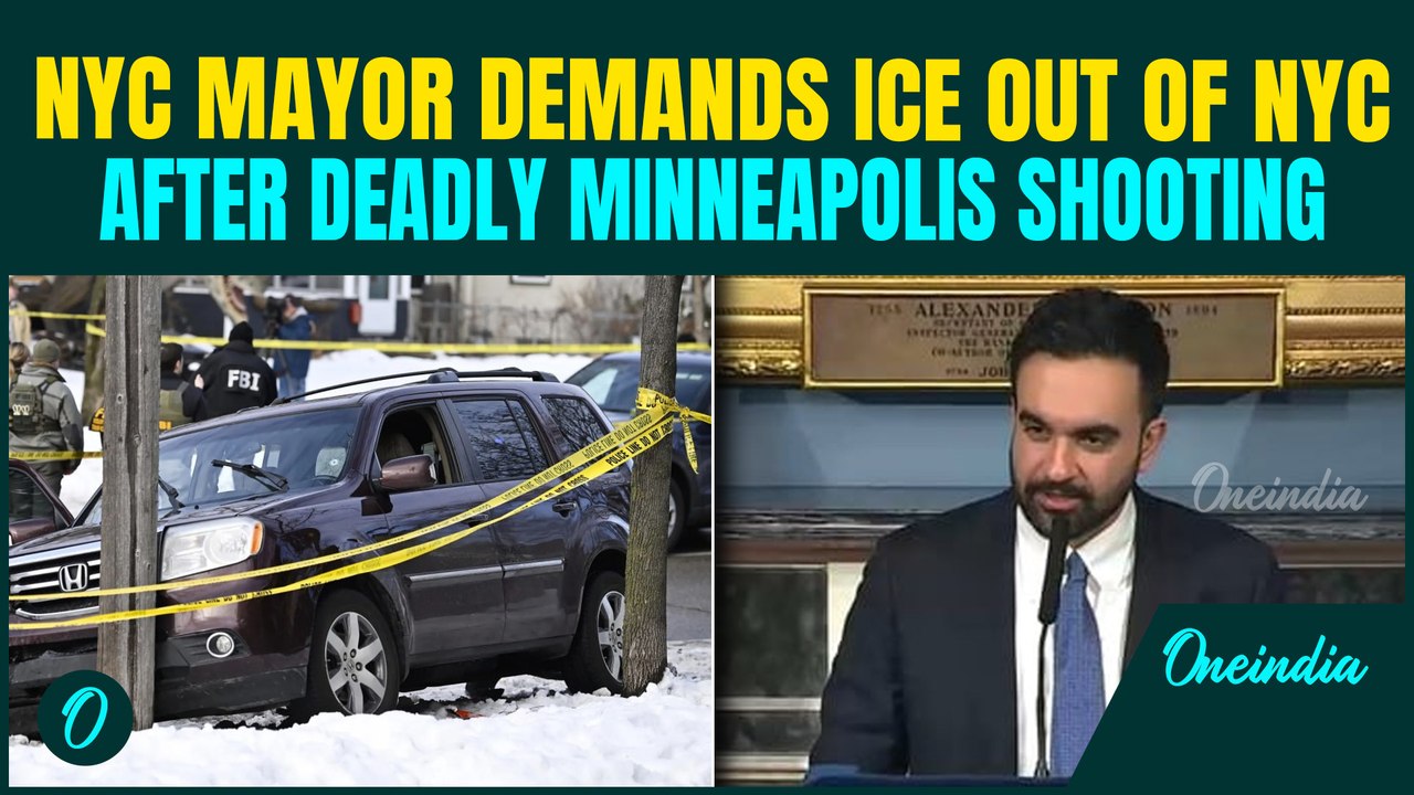 NYC Mayor Mamdani EXPLODES At Trump Over ‘HORRIFIC’ Minneapolis ICE Shooting; DEMANDS ICE Out of NYC