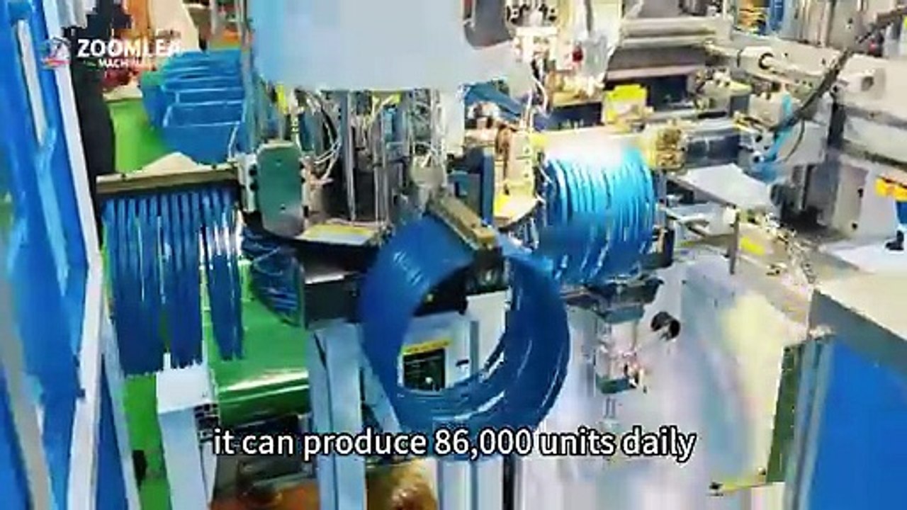 Using a Zoomlea seal ring bonding machine can save 80% of labor costs in one year