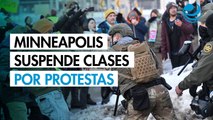 Minneapolis cierra 2 días los colegios tras las protestas por la muerte de una mujer a manos del ICE