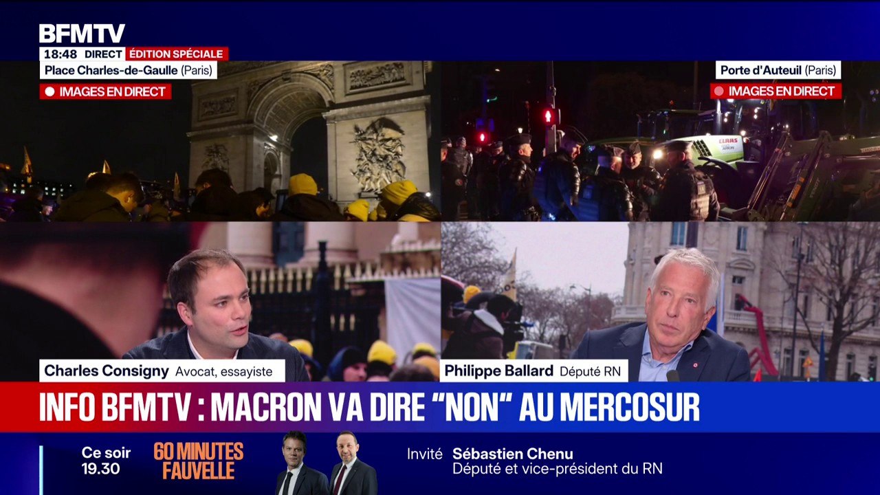 SIGNÉ CONSIGNY - Mercosur: "L'Europe manque à ses obligations en matière de défense de ses propres intérêts", estime l'essayiste