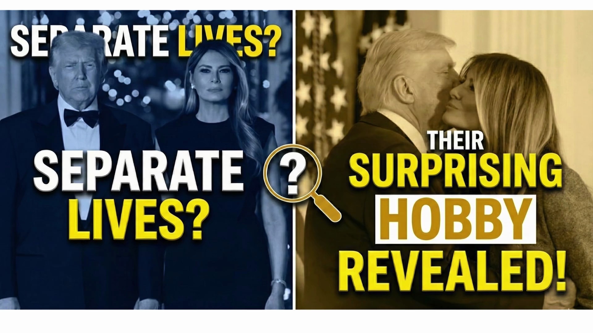 Donald and Melania Trump Live Separate Lives — But One Surprising Hobby Keeps Them Connected!