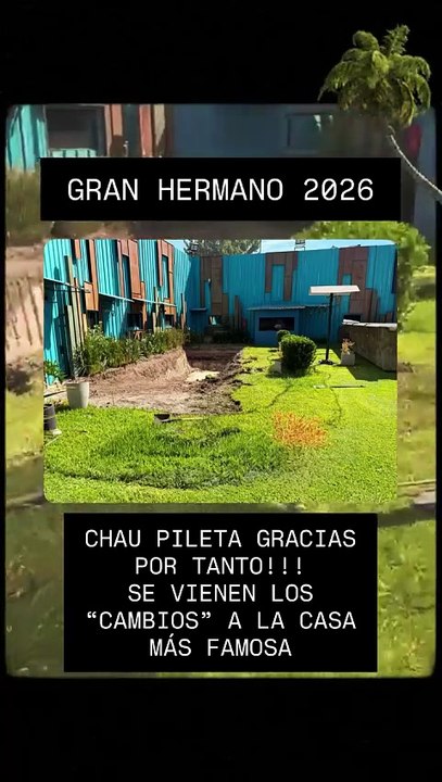 A un mes del estreno, GH cambia estudio y casa: dorado, pileta afuera y panel listo
