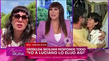 Griselda Siciliani habló con Moria Casán sobre la infidelidad de Luciano Castro
