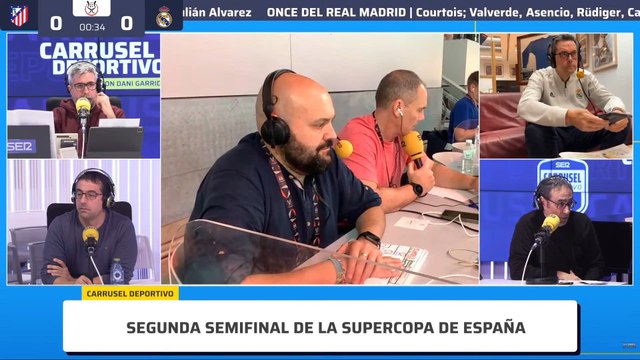 No es falta : Iturralde sentencia la primera polémica del derbi en la Supercopa | Atlético de Madrid 0-1 Real Madrid|