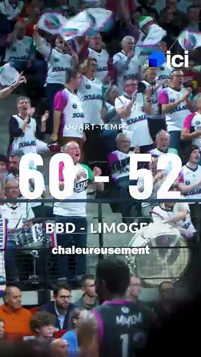 Revivez le derby remporté par Boulazac face au CSP Limoges depuis le banc du BBD
