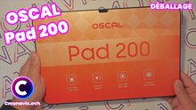 Déballage tablette OSCAL Pad 200