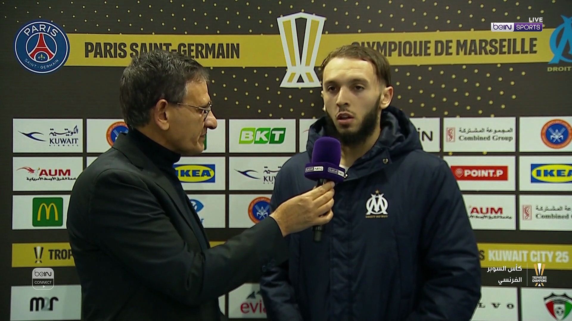 أمين غويري متحدثاً عن مباراة كأس الأبطال ومشيداً بهدف بولبينة في كأس أمم إفريقيا