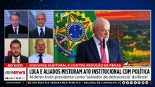Lula transforma ato institucional de 8 de Janeiro em discurso eleitoral? Comentaristas analisam