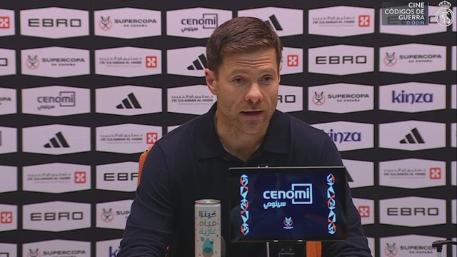 Rueda de prensa de Xabi Alonso tras Atleti vs Real Madrid