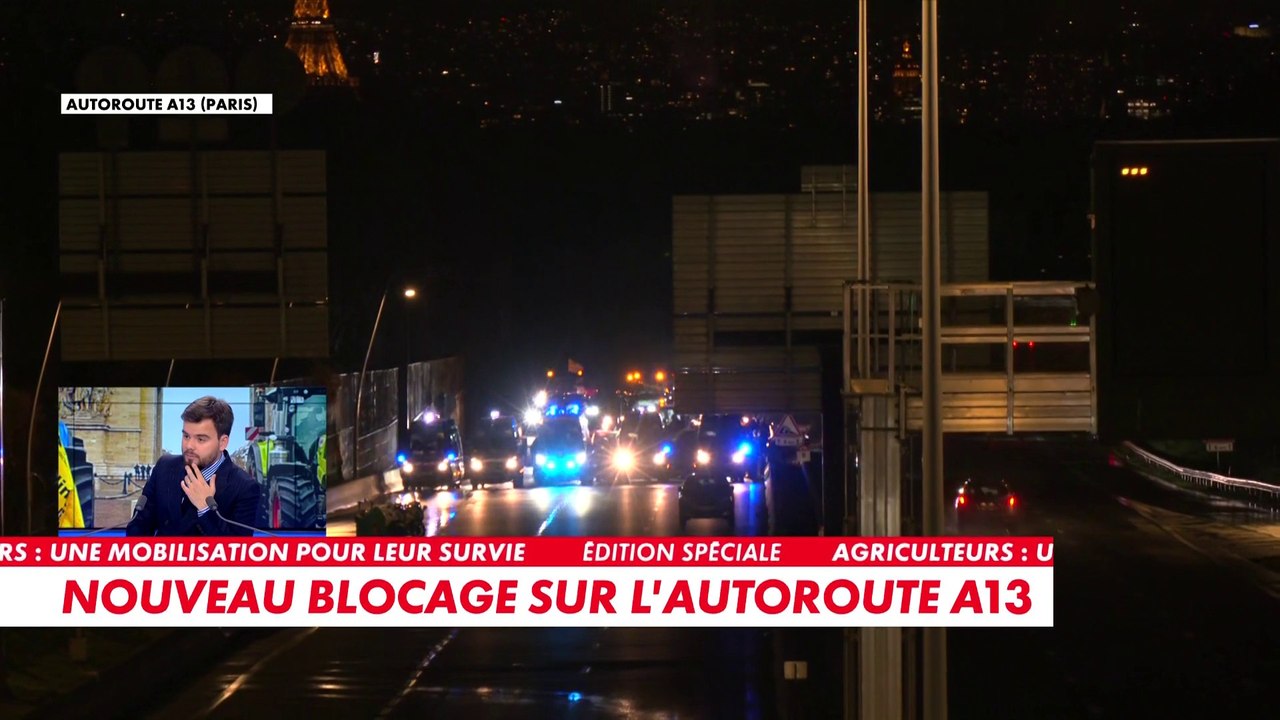 Nouveau blocage sur l'autoroute A13 : les dernières informations de nos envoyés spéciaux