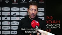 Atlético - Simeone, des regrets malgré la défaite