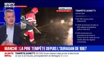 Tempête Goretti: un navire à la dérive au large de Cherbourg dans la Manche, un bateau de secours parti récupérer l'équipage