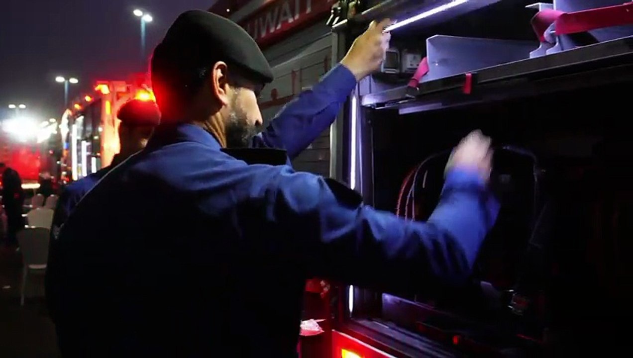 رئيس قوة الإطفاء العام يتفقد استعدادات القوة لتأمين كأس السوبر الفرنسي