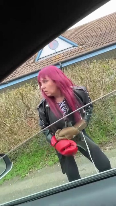 Road Rage Lady