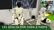 IA e robótica roubam a cena na CES 2026