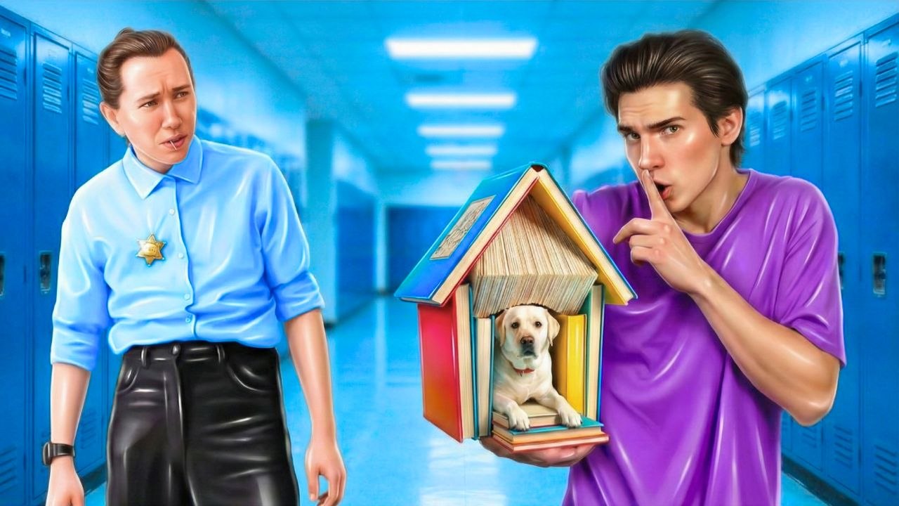 Cacher mon CHIEN à mon PROFESSEUR 🤫 Astuces Amusantes et Malignes pour les Propriétaires de Chiens !