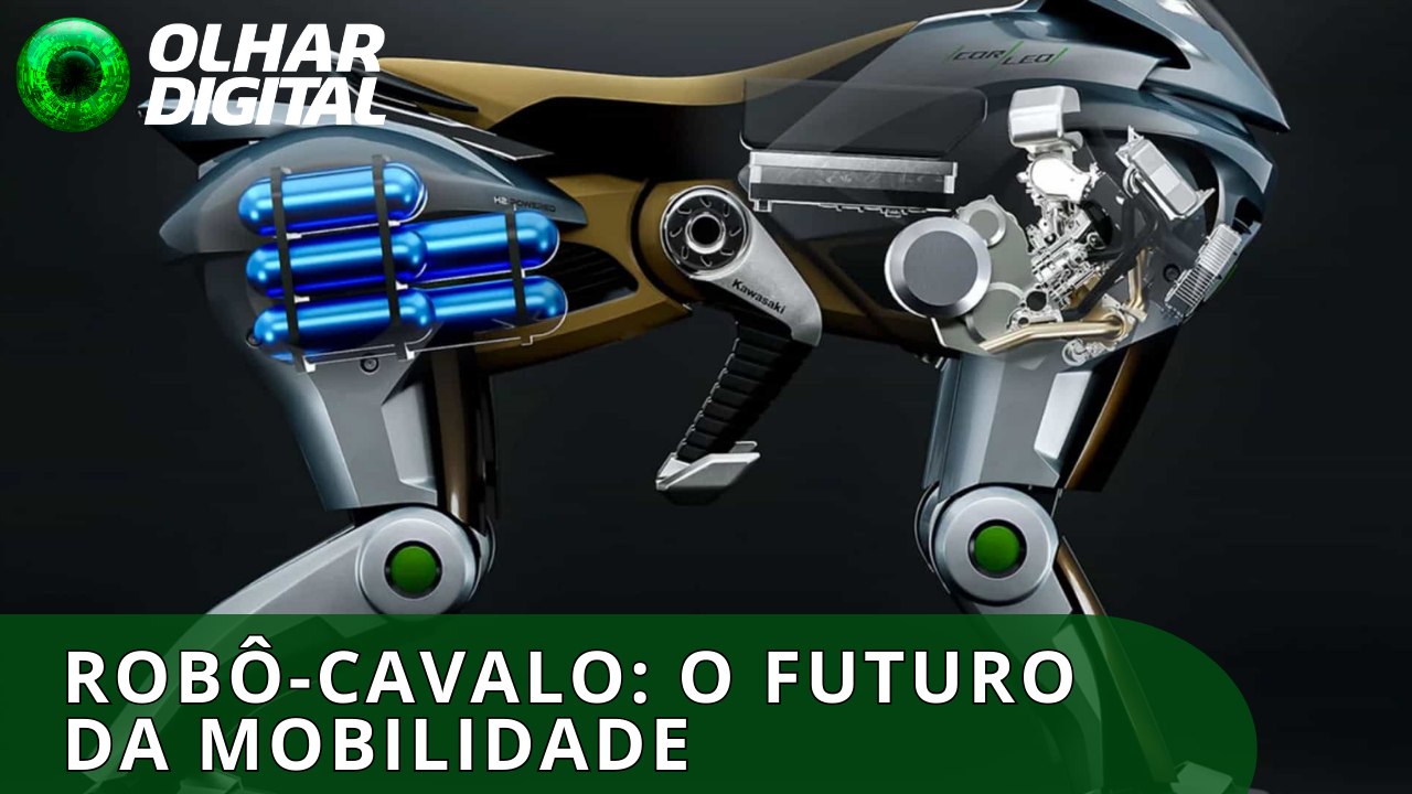 Adeus, motos? ‘Robô-cavalo’ da Kawasaki entrará em produção
