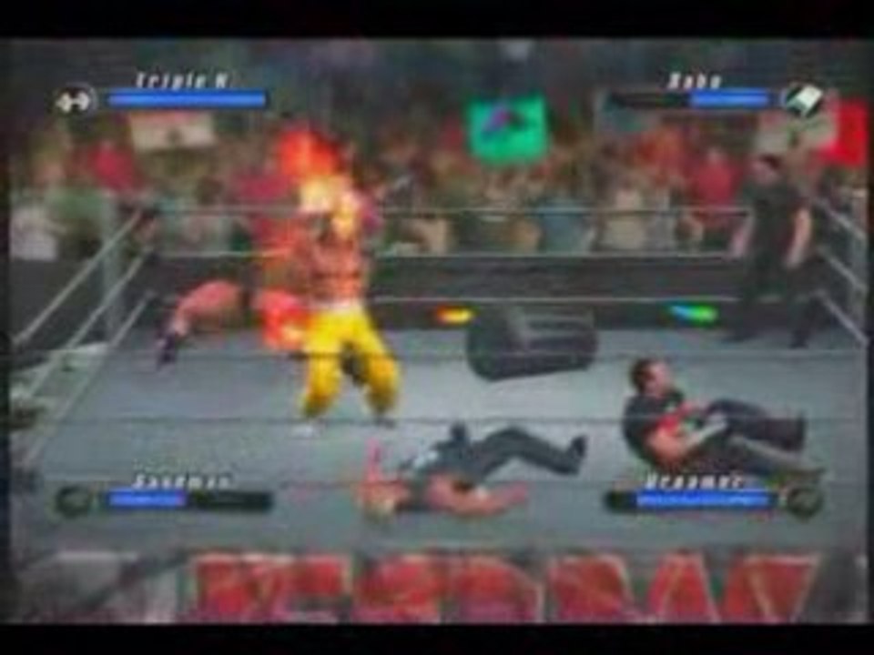 Smackdown vs Raw 08 Hall of Fame mode  Extreme Rules