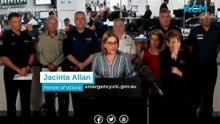'Do not wait, do not second guess': Jacinta Allan provides update on catastrophic fire danger day