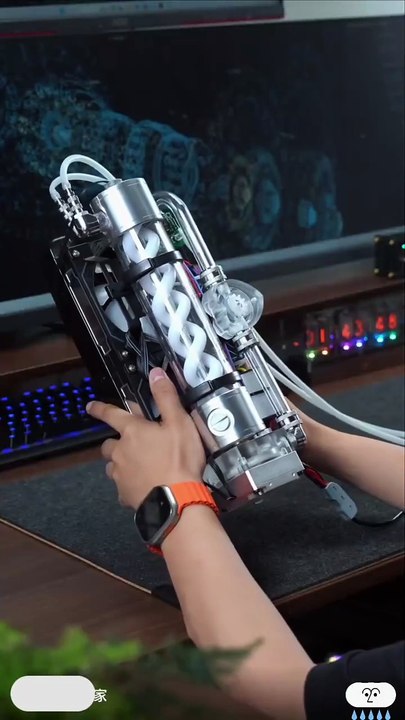 Water-cooled mobile phone, tablet radiator, semiconductor refrigeration, magnetic attraction, suitable for Apple