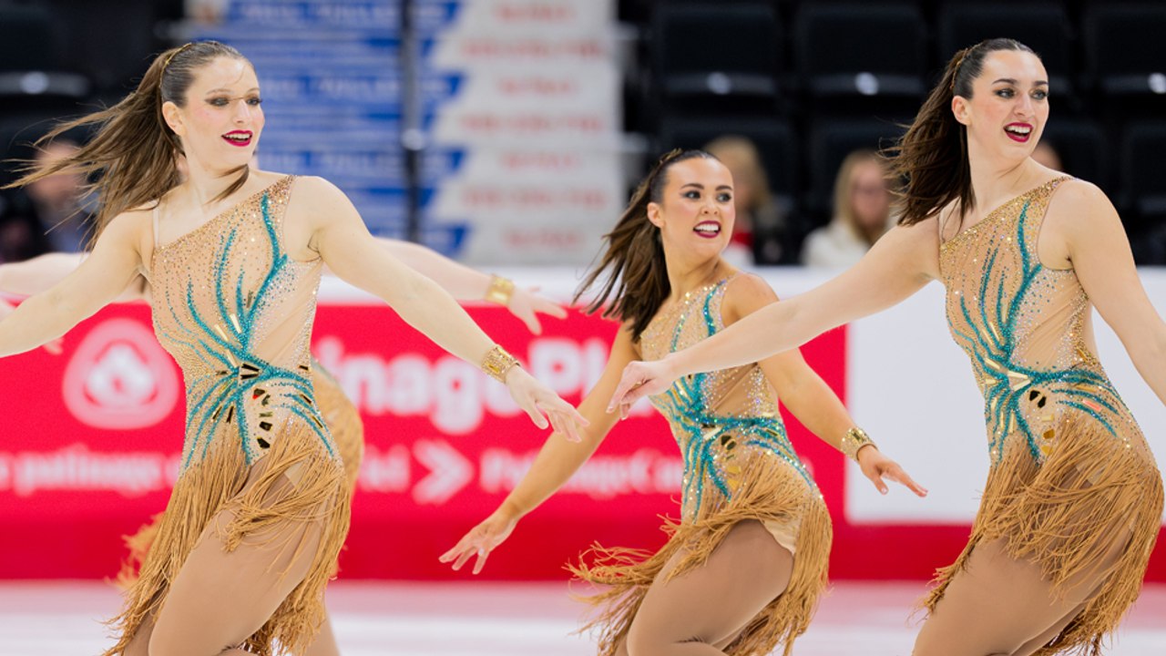Championnats nationaux canadiens de patinage 2026 - Patinage synchronisé senior - Programme court