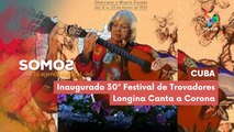 Inaugurado 30º Festival de Trovadores Longina Canta a Corona SOMOS 08-01-2026