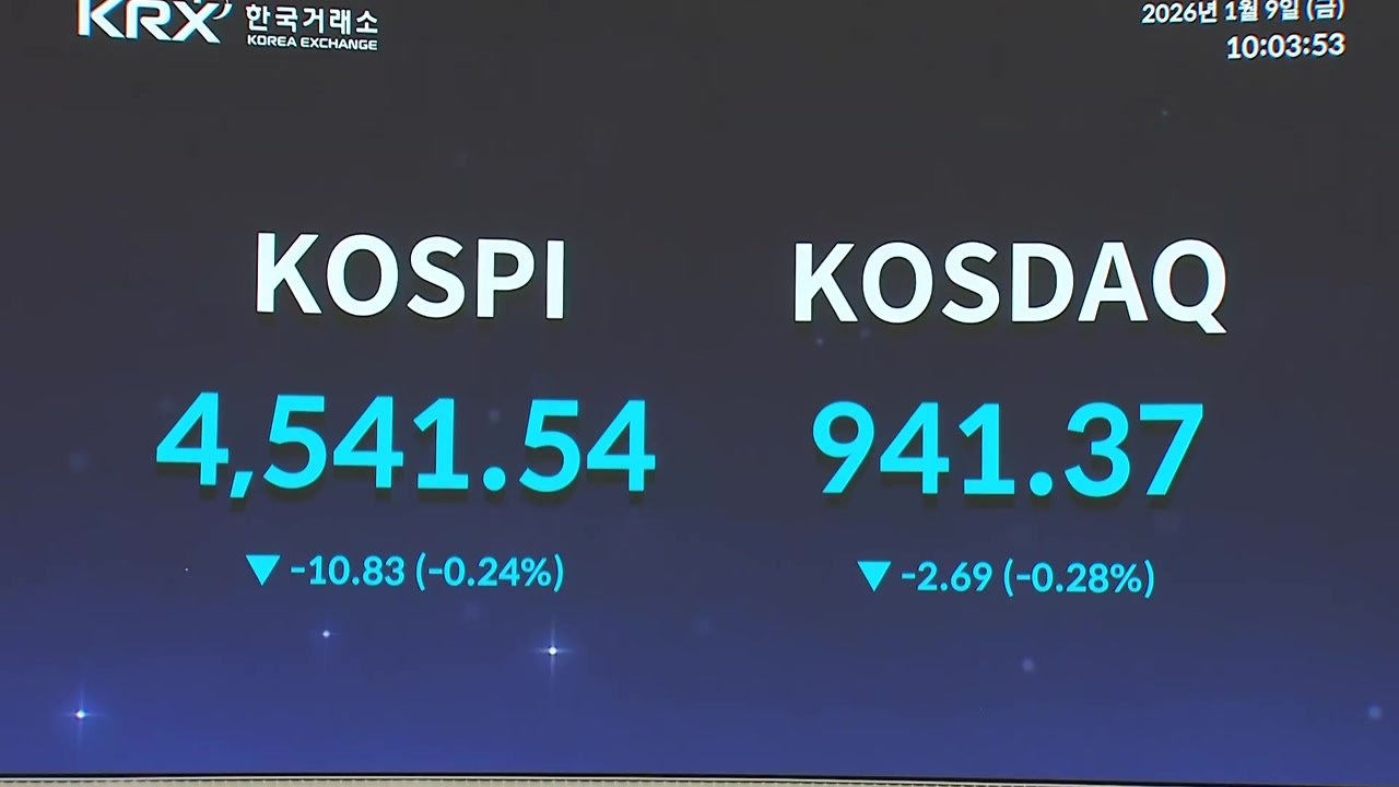 ’신기록 행진’ 코스피 하락 출발...상승 전환할까? / YTN