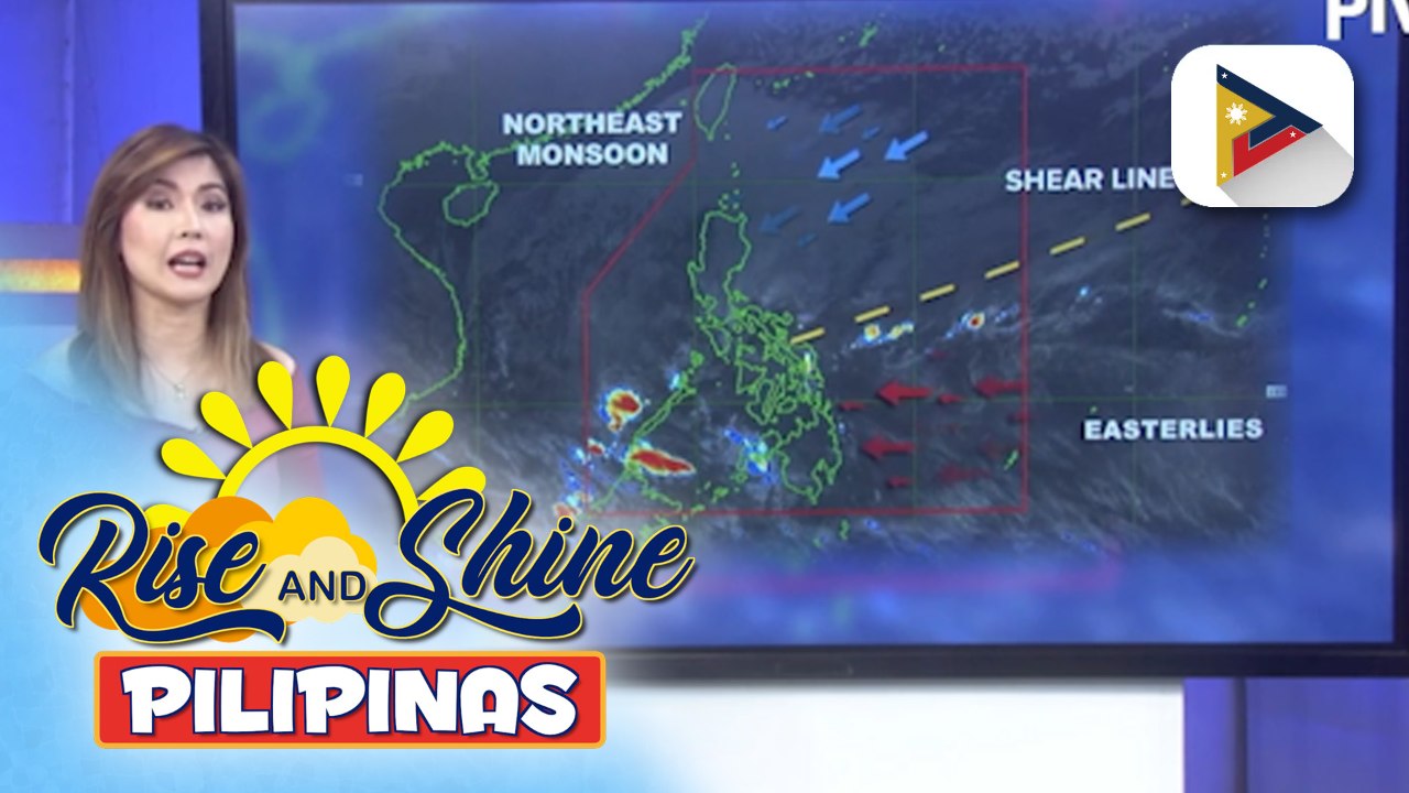 Shear line, magpapaulan sa Bicol Region at Northern Samar