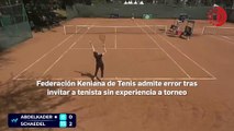 Federación keniana de Tenis admite error por polemica invitación a jugadora egipcia