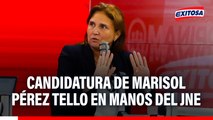 Candidatura de Marisol Pérez Tello está en manos del JNE: 