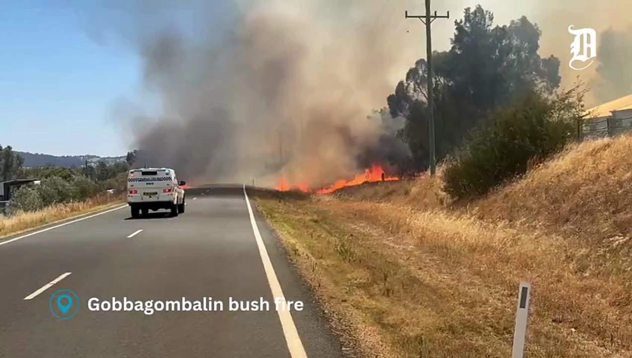 Gobbagombalin grass fire