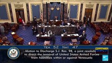 Congreso de EE. UU. busca limitar poderes de guerra de Trump en Venezuela