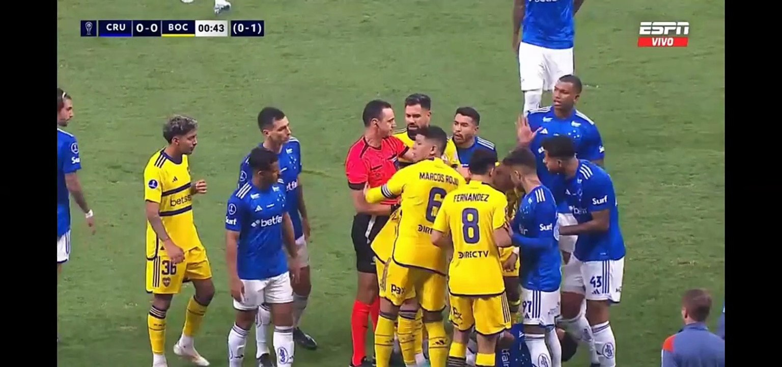 Conmebol Sudamericana: Cruzeiro 2 - 0 Boca (Primer Tiempo)
