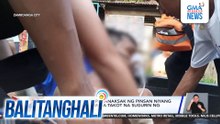 Lalaki, sugatan sa pananaksak ng pinsan niyang nag-amok dahil daw sa takot na sugurin ng mga katrabaho | Balitanghali