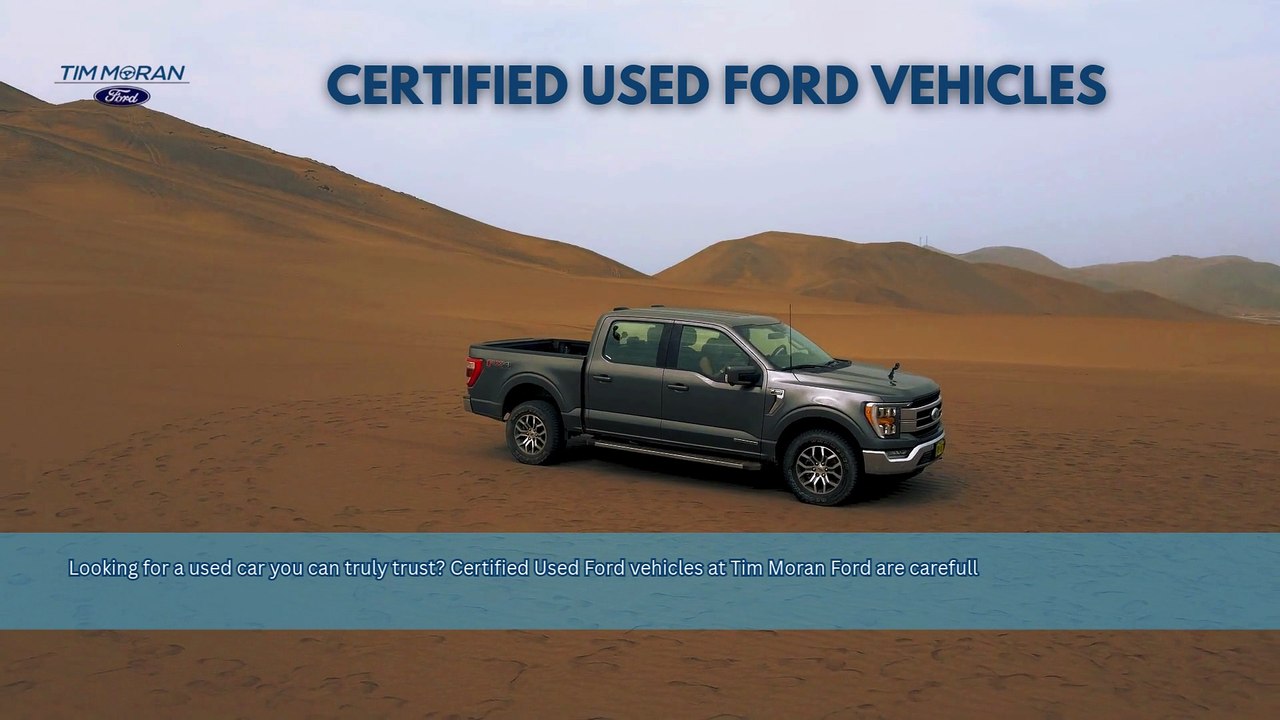 Certified Used Ford vehicles