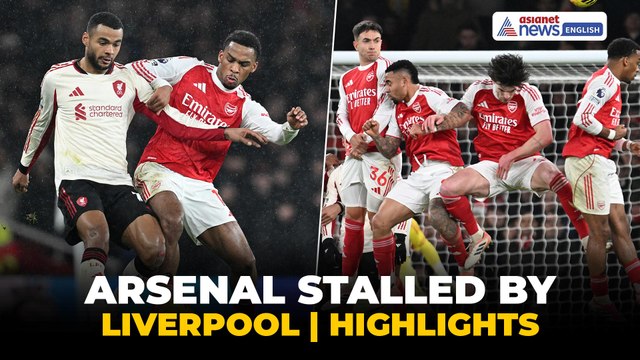 Arsenal vs Liverpool Highlights: Gunners Held to Frustrating 0-0 Draw at Emirates
